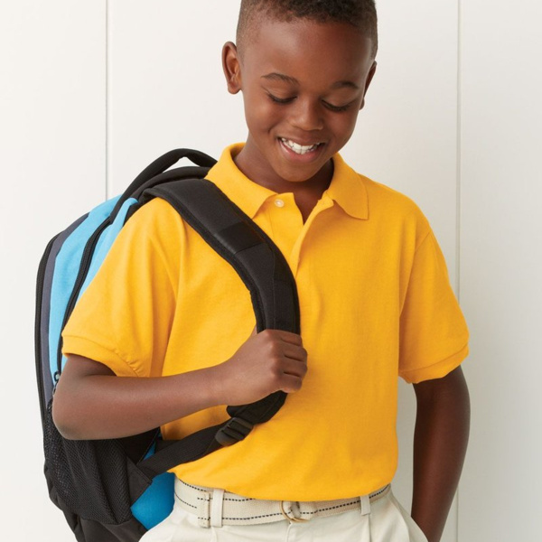 SpotShield® Youth 50/50 Polo Thumbnail