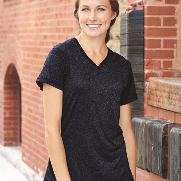 Women's Pro Heather V-Neck T-Shirt Thumbnail