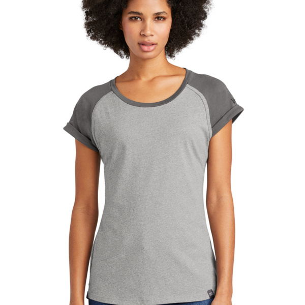 Women's Heritage Blend Varsity Tee Thumbnail
