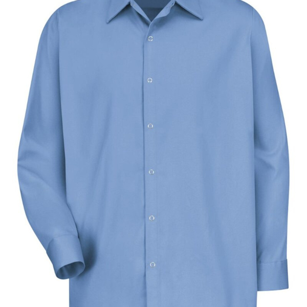 Men's Tall Long Sleeve Specialized Cotton Work Shirt Thumbnail