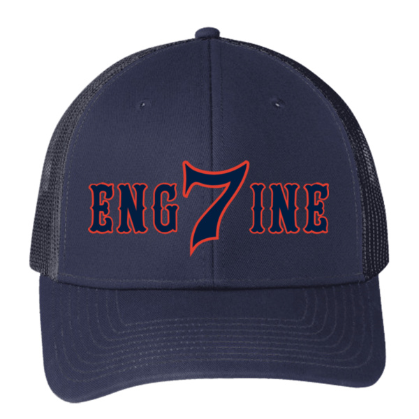 TFD Station 7 - Snapback Trucker Cap (engine) 4 Thumbnail