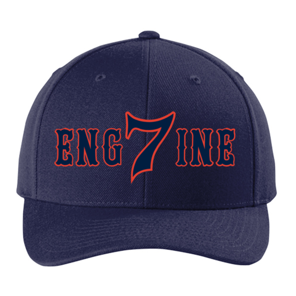 TFD Station 7 - Yupoong ® Curve Bill Snapback Cap (engine) 2 Thumbnail